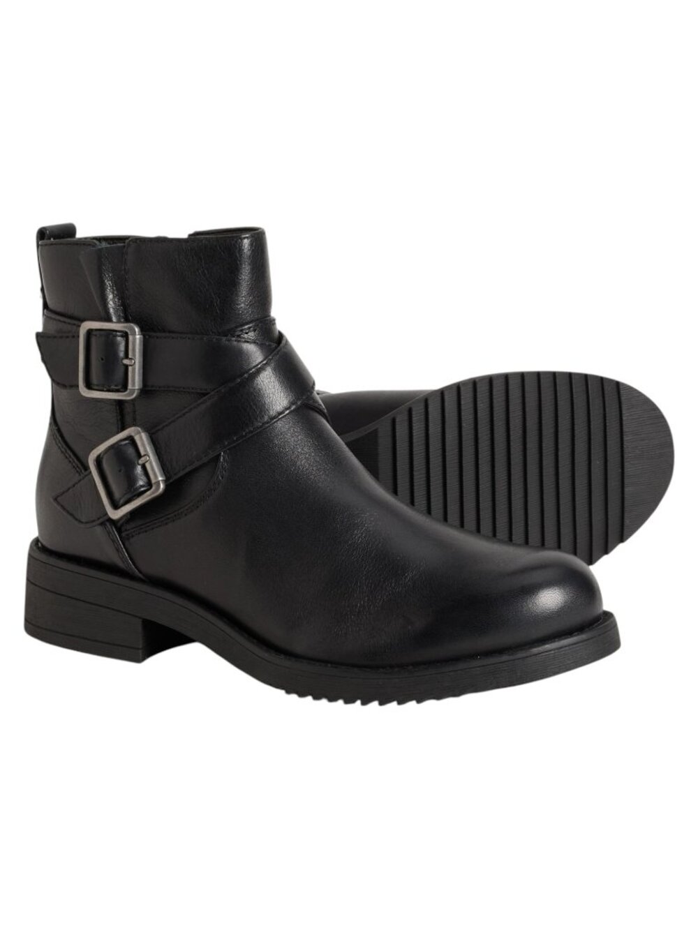 ***Comfortiva Clover Double Buckle Boots - Leather (For Women)***